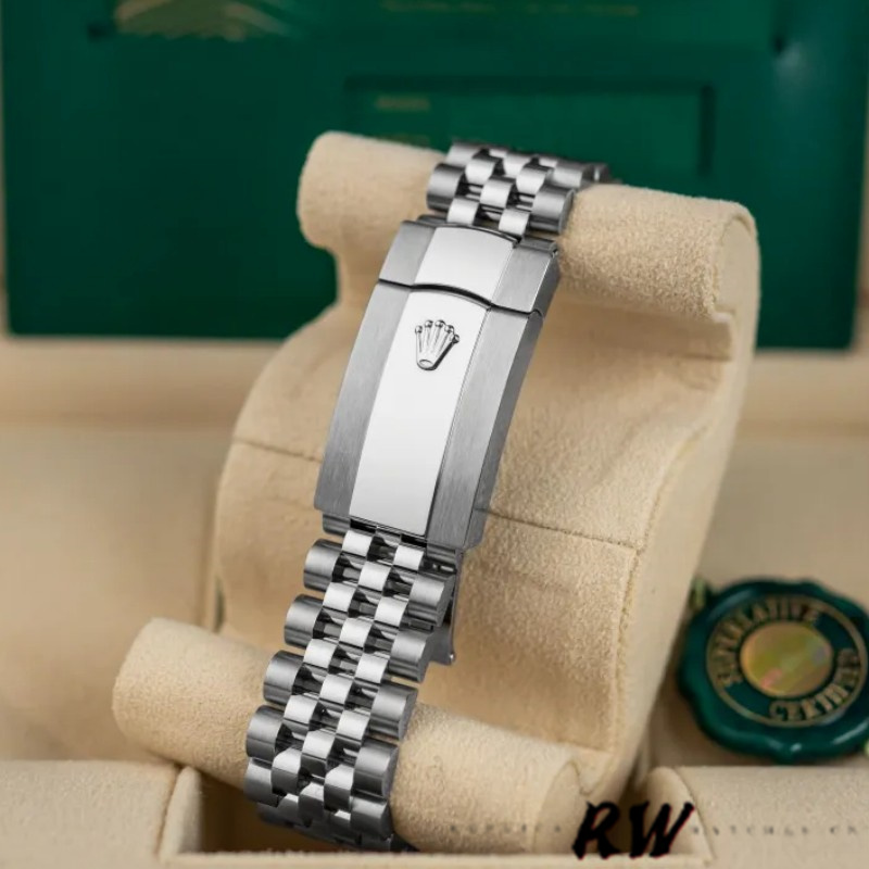 Rolex Datejust 126234 Olive Green Palm Motif Dial 36MM Unisex Replica Watch