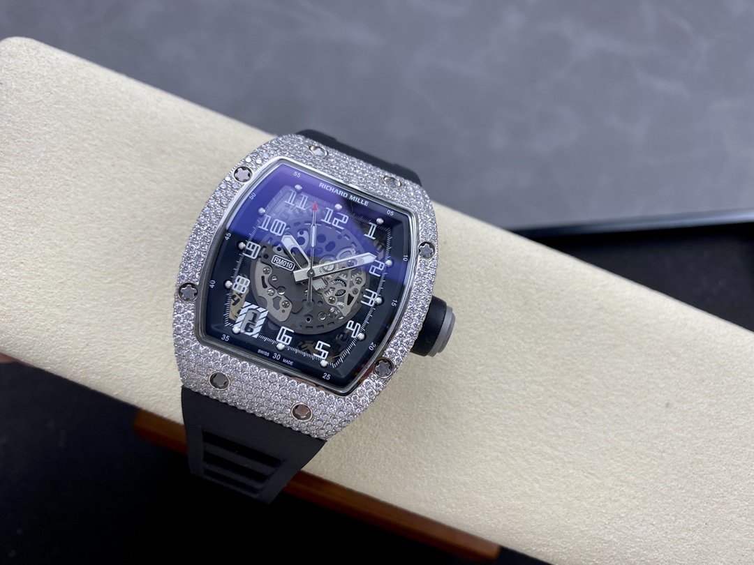 Richard Mille White Gold Diamond Set RM 010
