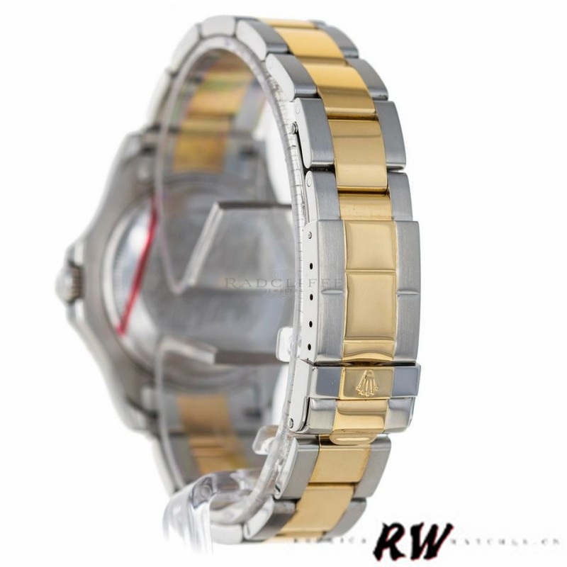 Rolex Yacht-Master 168623 Steel Yellow Gold Platinum Dial 35MM Unisex Replica Watch