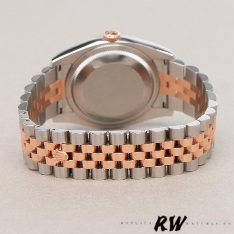 Rolex Datejust 116201 Black Mother of Pearl Dial 36mm Unisex Replica Watch