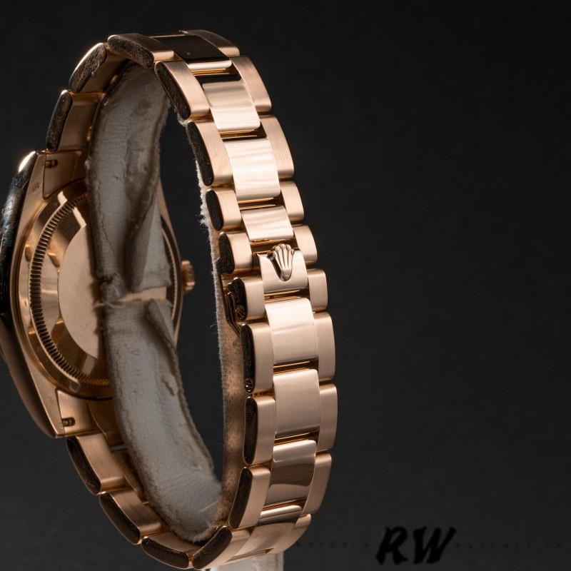 Rolex Day-Date 118205 MOP Roman numeral Dial 36mm Unisex Replica Watch