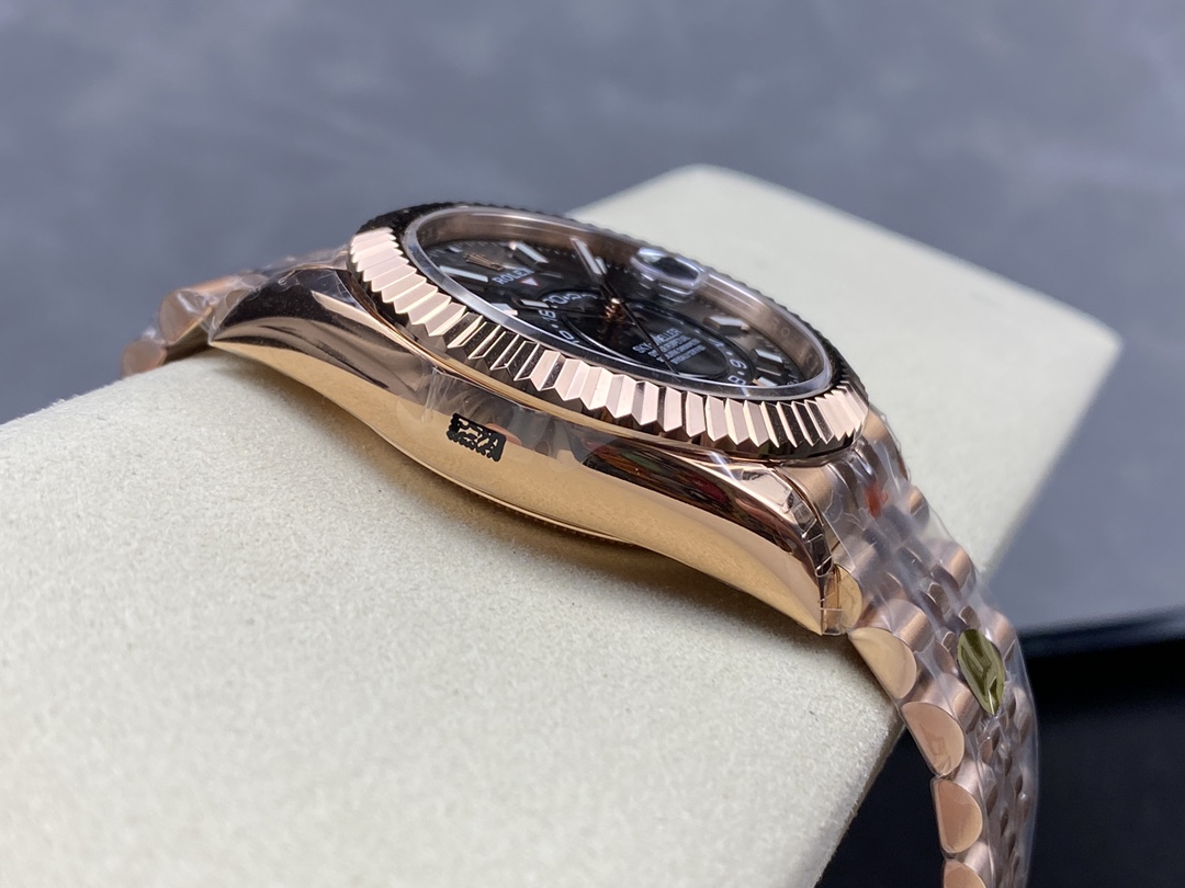 Rolex Sky Dweller 42mm Everose Gold and Slate Grey Dial M336935-0008