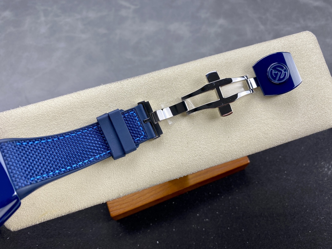 Swiss Franck Muller Framulan V45 Ceramic Yacht Model Blue 45mm