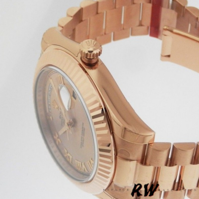 Rolex Day-Date 118235 Rose Champagne Roman Dial 36mm Unisex Replica Watch