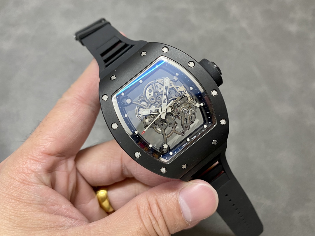 Richard Miller RM 055 RMUL2 NTPT Carbon Fiber White Mark