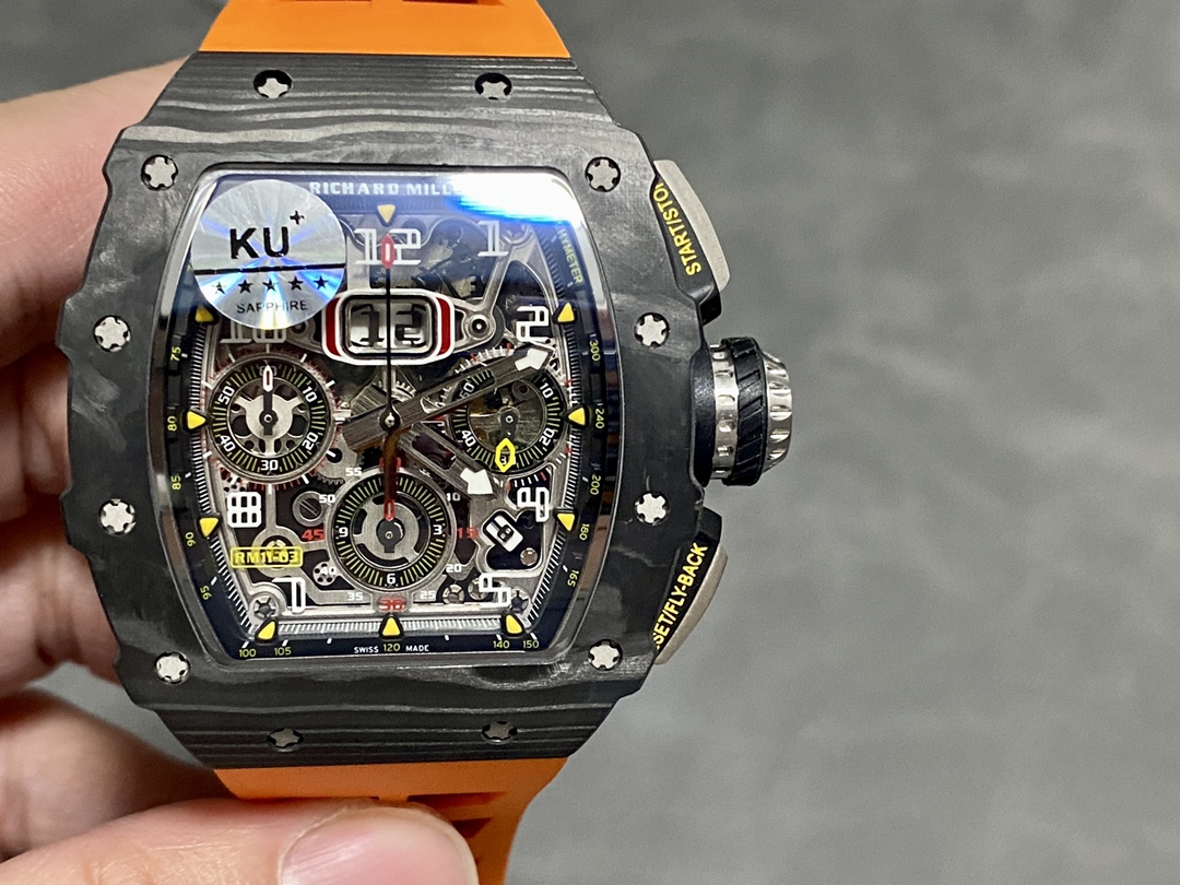 Richard Mille RM 11-03 Automatic Flyback Chronograph Orange Watch