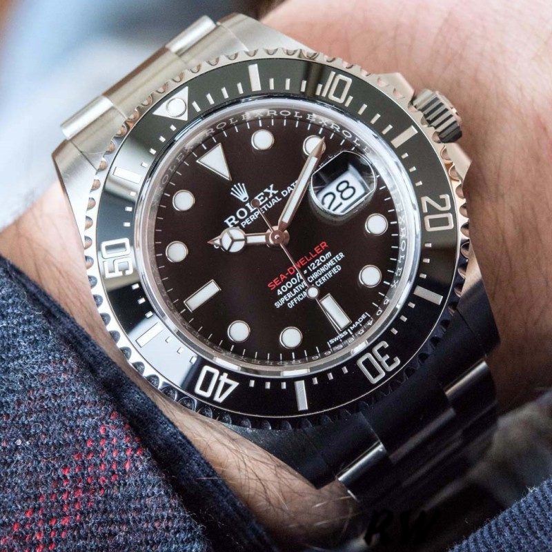 Rolex Sea-Dweller 126600 Stainless Steel Black Dial 43MM Mens Replica Watch