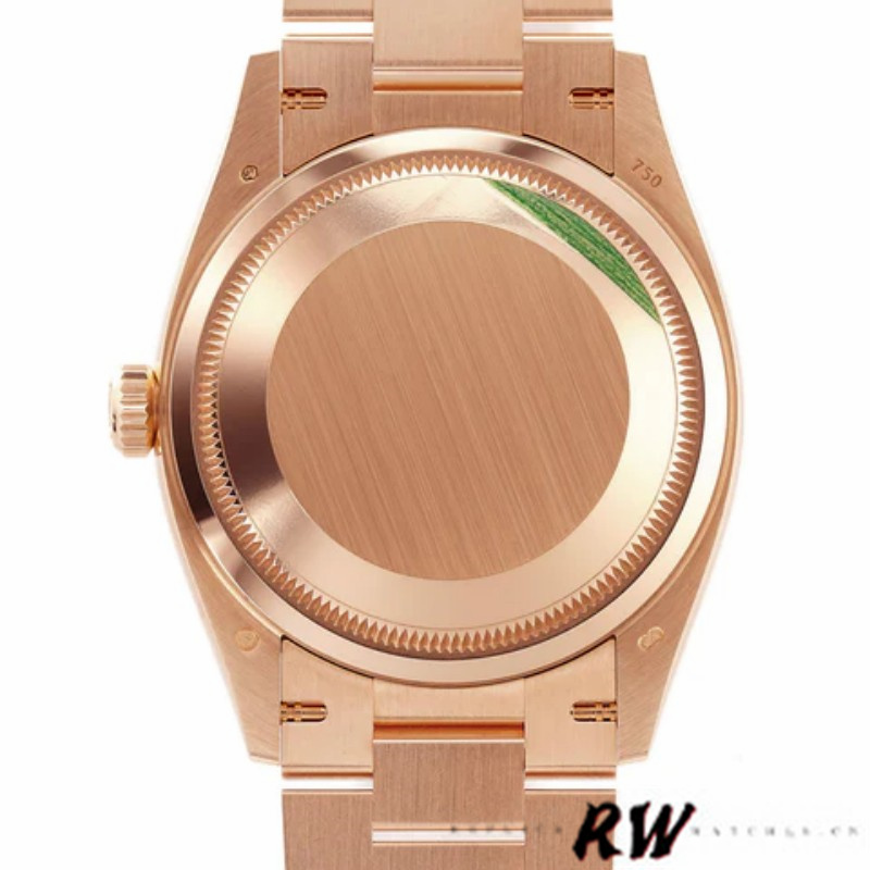Rolex Day-Date 128345RBR Champagne Rose Dial Everose Gold 36MM Unisex Replica Watch