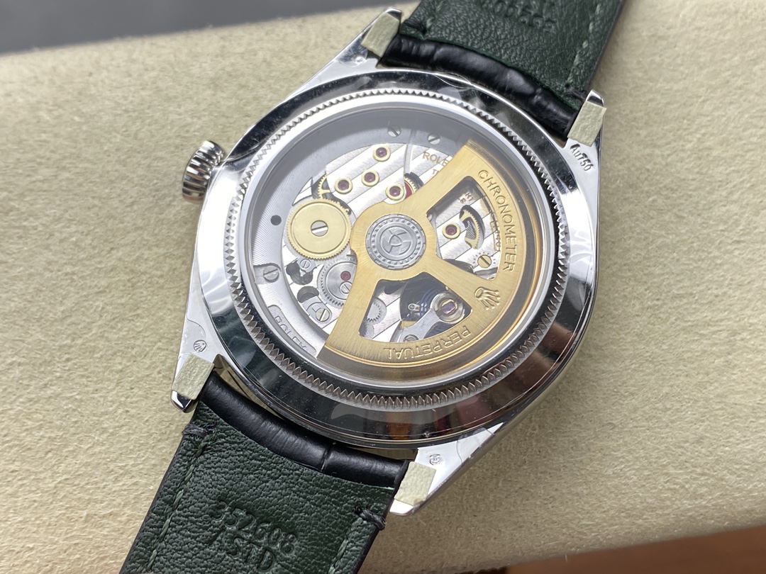 Rolex 1908 Black Dial 52509 0002 39 mm Replica Watch