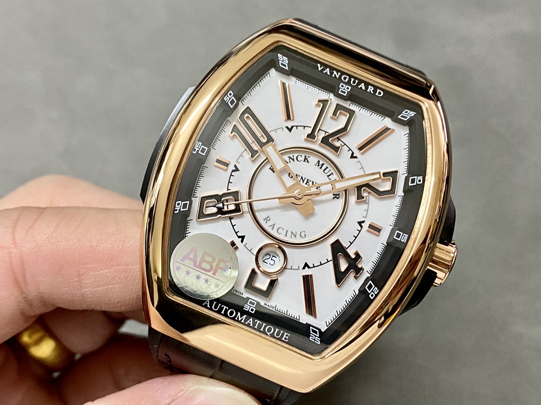 Franck Muller Vanguard Racing Automatic 45SCRCINGWHTGLD