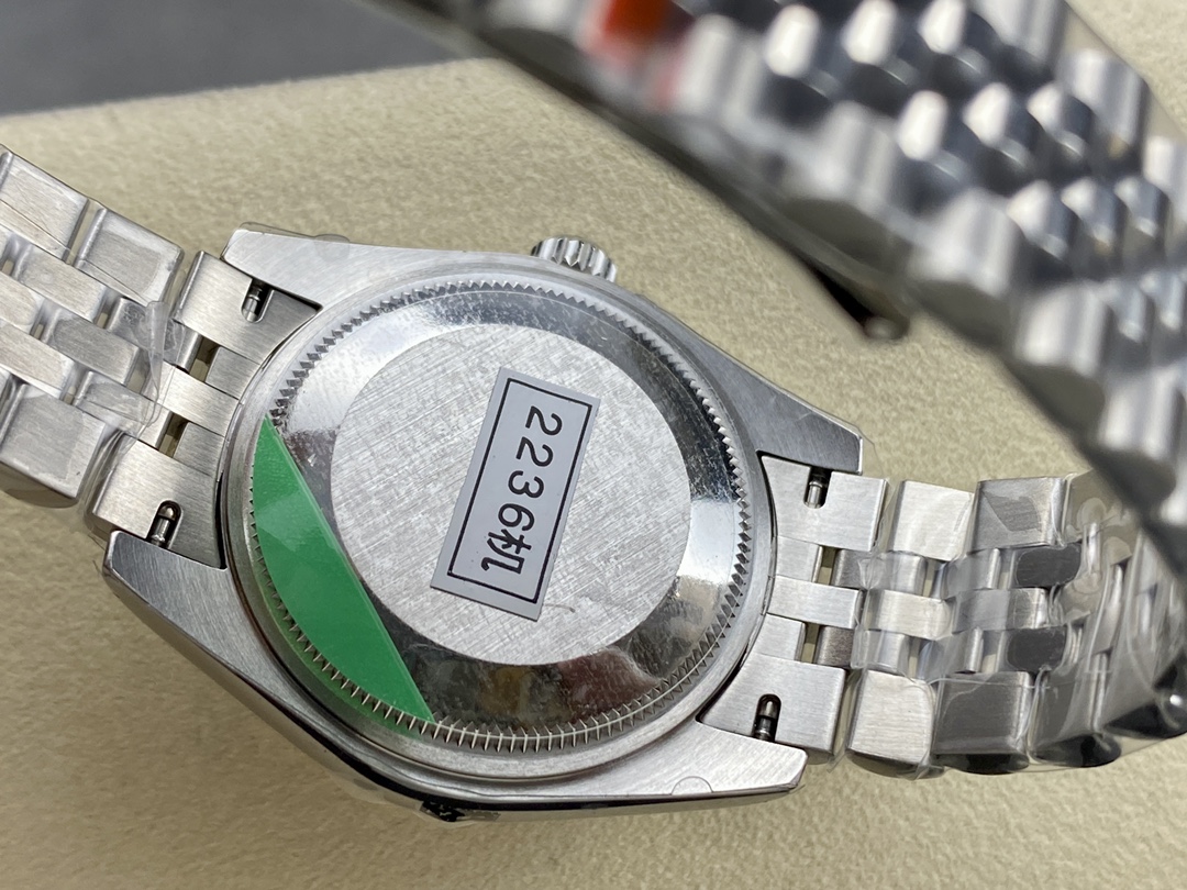 Rolex Datejust 31 Stainless Steel and White Gold Pink Dial M278274 0014 Women's Watch