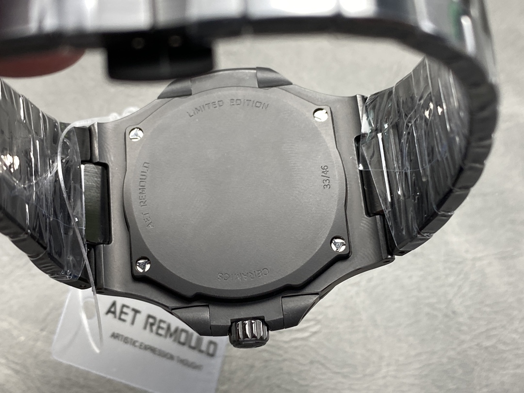 Patek Philippe Nautilus 5711 AET Green Dial Black Ceramic 40mm Men's Watch