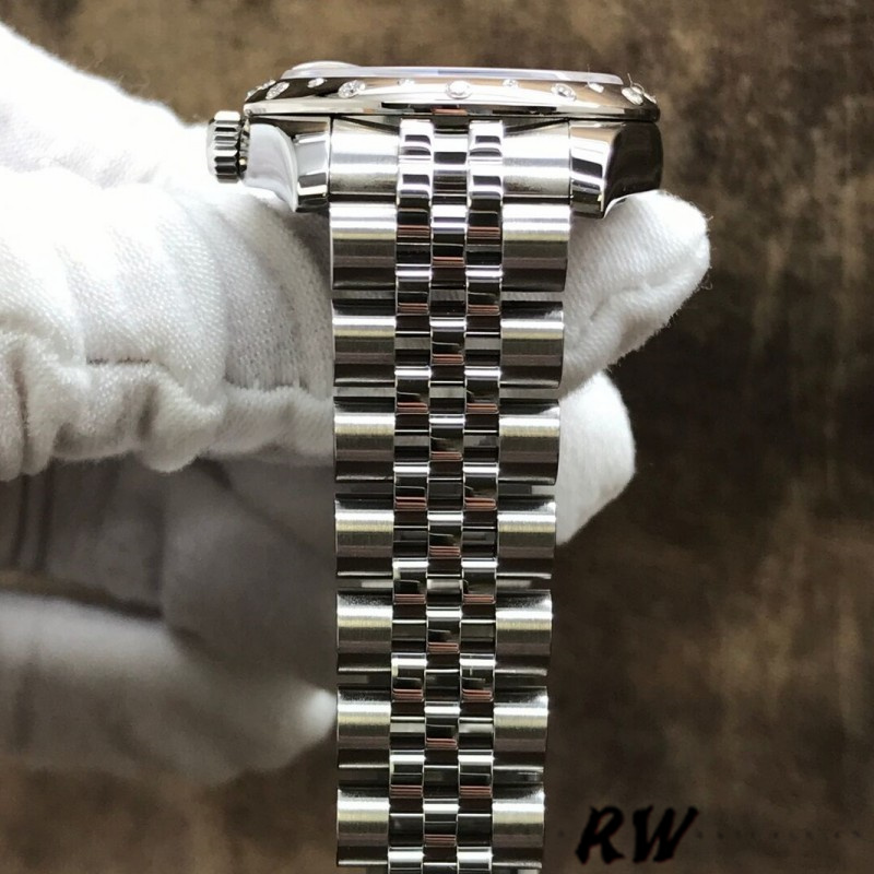 Rolex Datejust 178344 Blue Roman Dial Jubilee Bracelet 31MM Lady Replica Watch