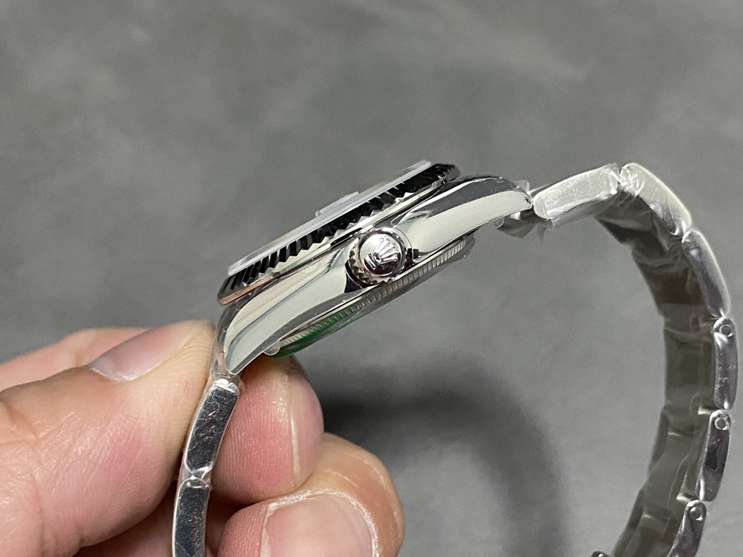 Rolex Datejust 31 Stainless Steel and White Gold Azzuro-Blue-Floral-Motif Diamond Dial m278274-0035