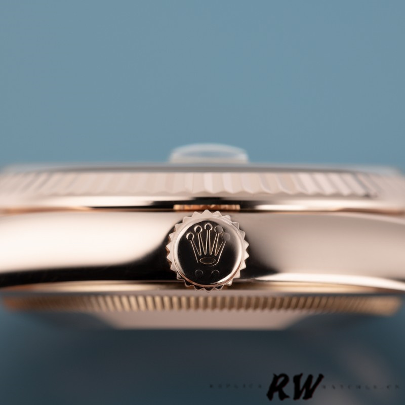 Rolex Day-Date 118205 Dark Mother of Pearl Black Dial 36mm Unisex Replica Watch