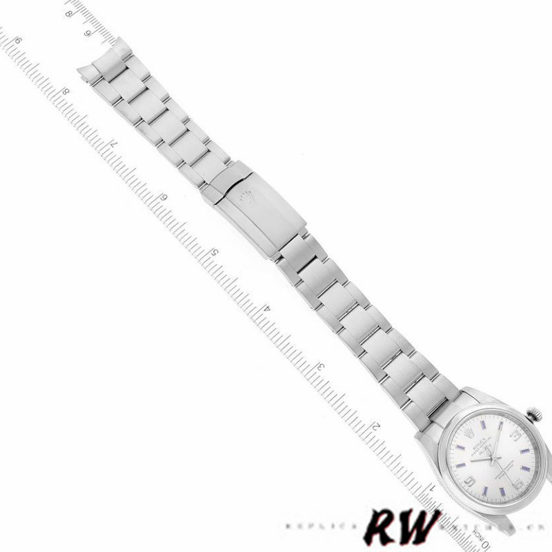 Rolex Oyster Perpetual Air-King 114200 Silver Dial 34mm Unisex Replica watch