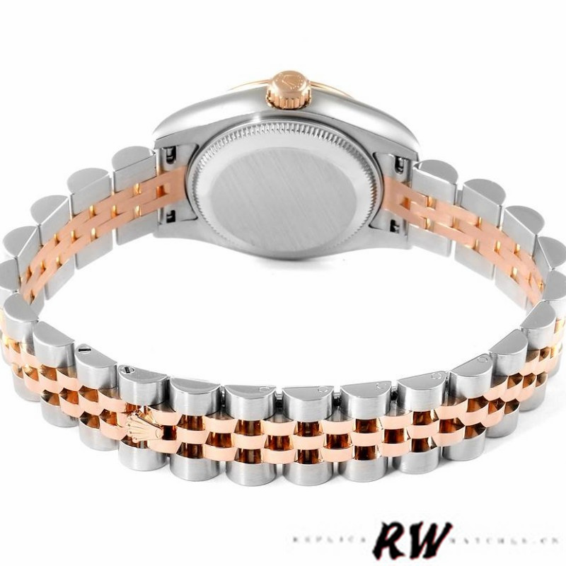 Rolex Datejust 179171 Black Mother of Pearl Diamond Dial 26MM Lady Replica Watch