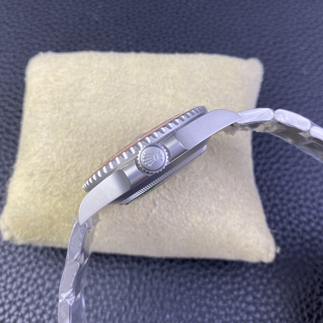 Rolex Submariner DIW Persimmon Orange Black Dial Ceramic Red Bezel 116610LN