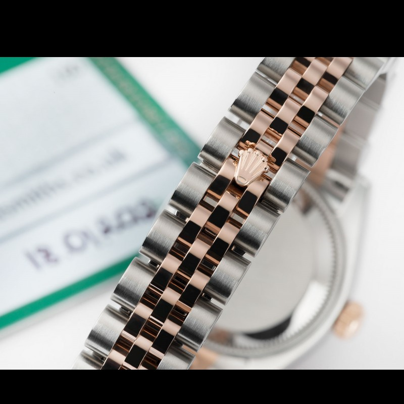 Rolex Datejust 179161 Stainless Steel and Everose Gold Steel Roman Dial 26MM Lady Replica Watch