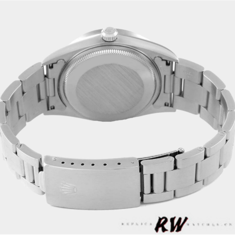 Rolex Oyster Perpetual 177210 Stainless Steel Blue Dial 31mm Lady Replica Watch