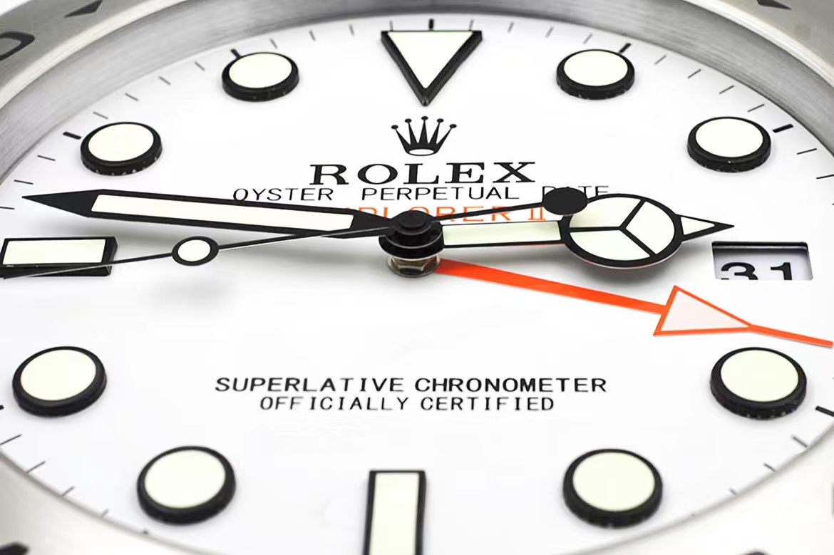 Rolex Explorer White dial Wall Clock