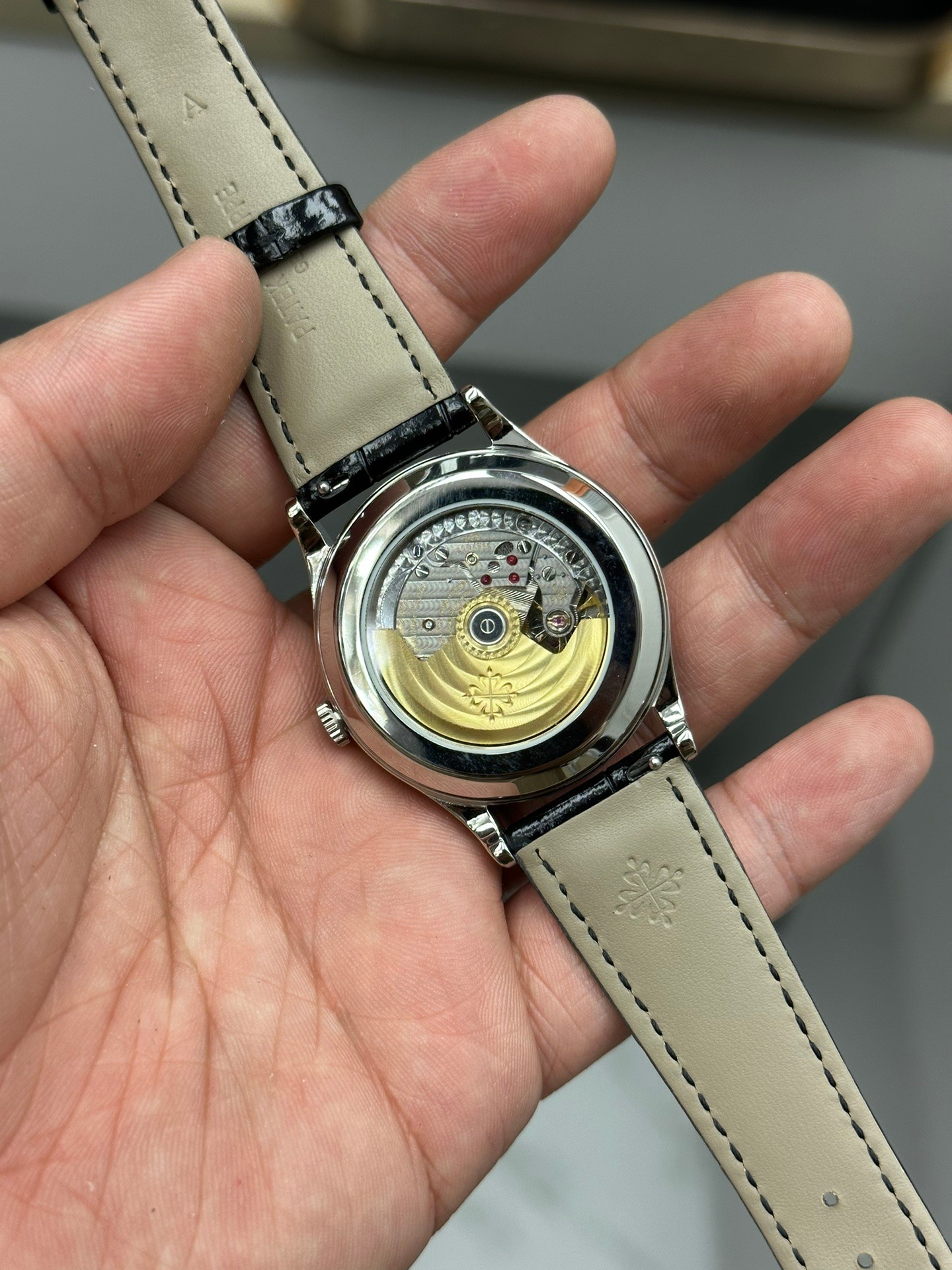 Patek Philippe Calatrava White Gold 6119G 001 Replica Watch