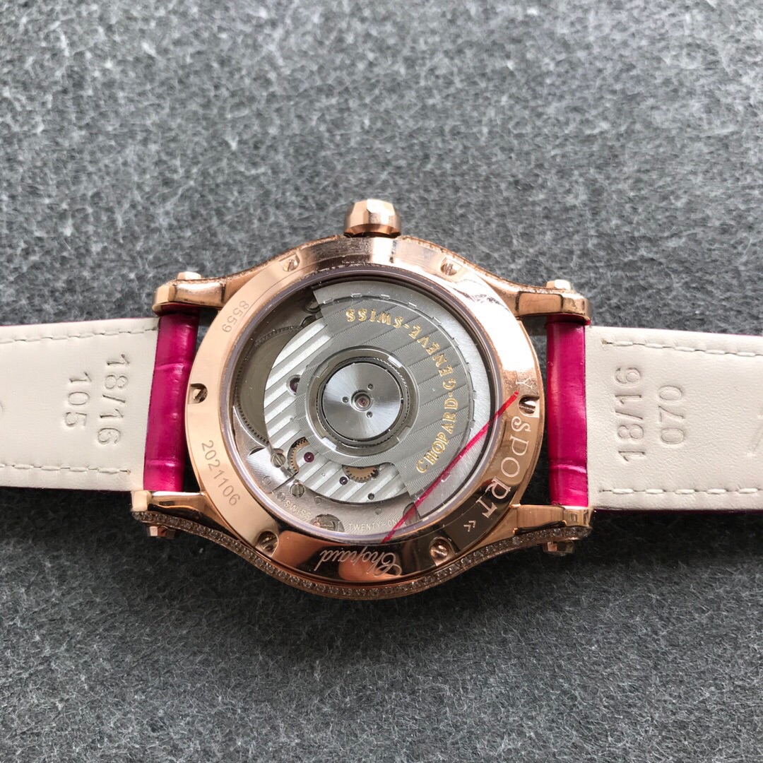 Chopard Happy Sport 18K Rose Gold 274891-5025