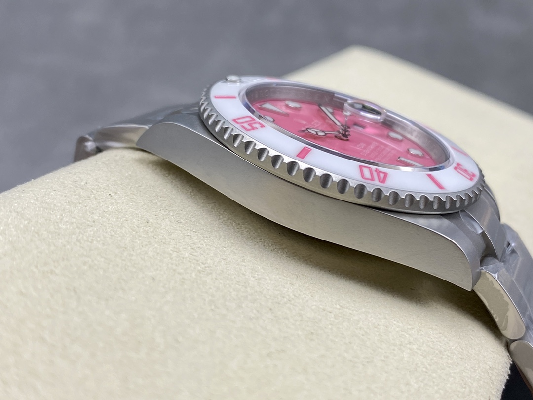 Rolex DIW Submariner Date 116610 Limited Edition Full 904L Pink Dial 40mm