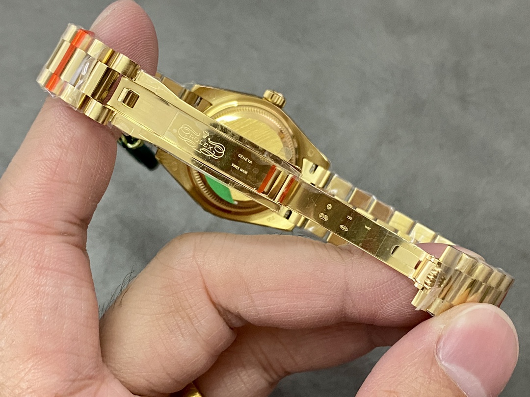 Rolex Datejust 28 Solid 18K Yellow Gold 279138RBR 0006 Women's Watch