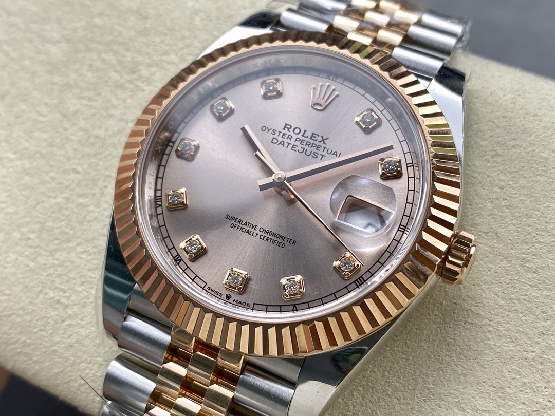 Rolex Datejust m126331 0008 Sundust Diamond Jubilee 41mm