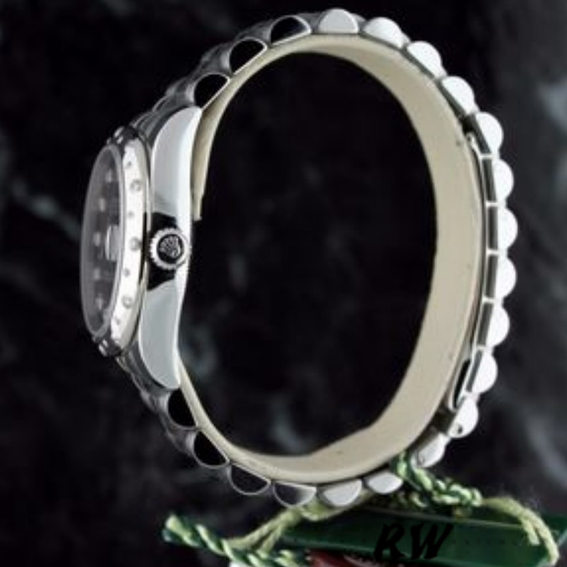 Rolex Datejust 178344 Black Diamond Dial Jubilee Bracelet 31MM Lady Replica Watch