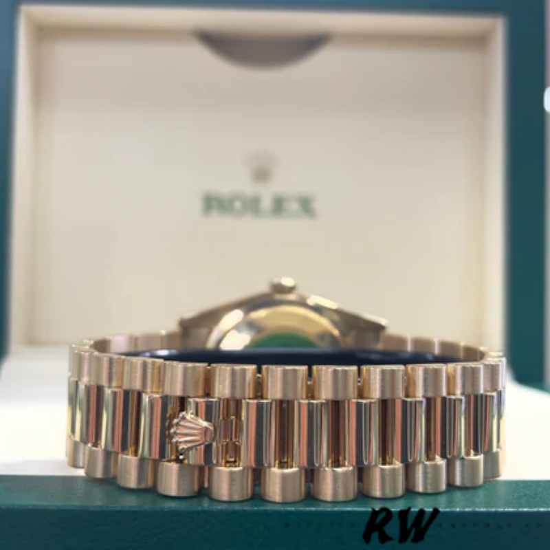 Rolex Day-Date 118238 White Mother of Pearl Roman Dial 36mm Unisex Replica Watch