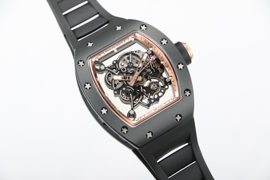 Richard Mille RM 055 Bubba Watson Transparent Dial 50 mm