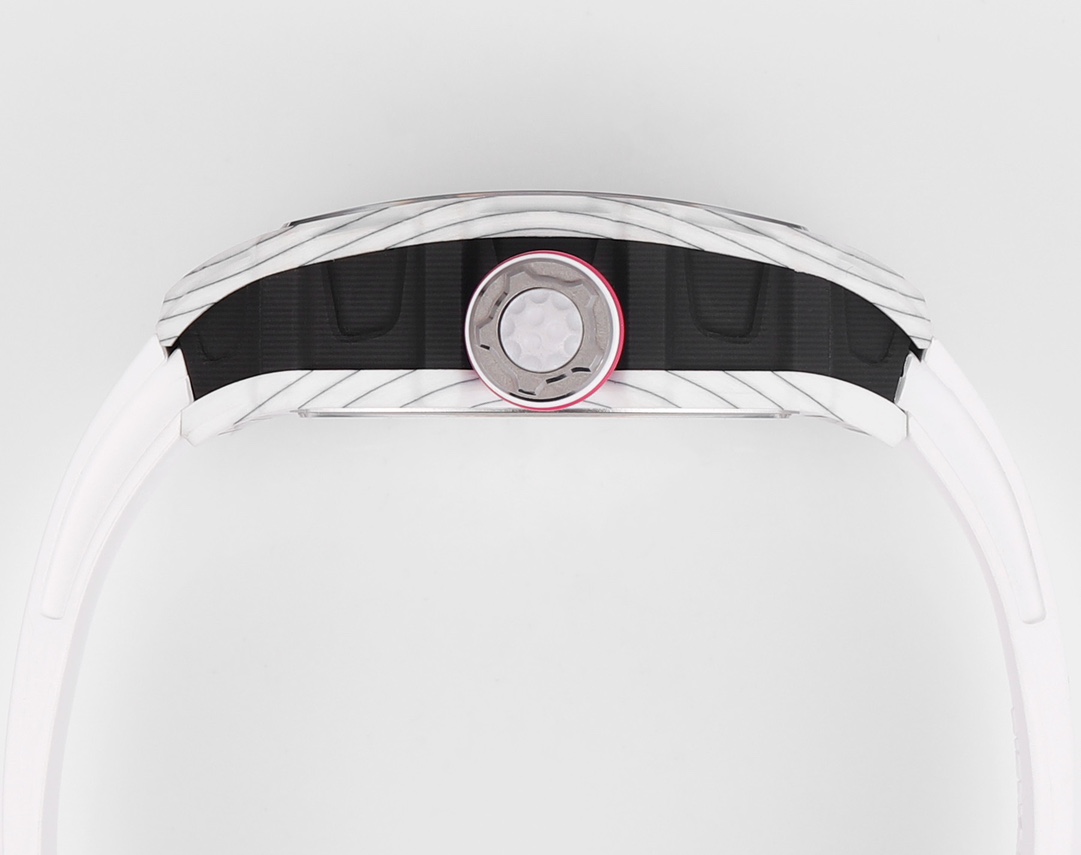 Richard Mille RM 38 02 Bubba Watson Tourbillon White Case Rubber & Fabric Strap