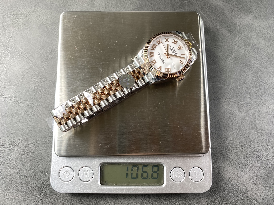 Rolex Datejust 31 White Roman Numeral Dial 278271 0002 Watch