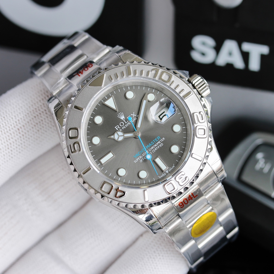 Rolex Yacht-Master 116622 Stainless Steel Grey Dial 40mm Mens Replica Watch