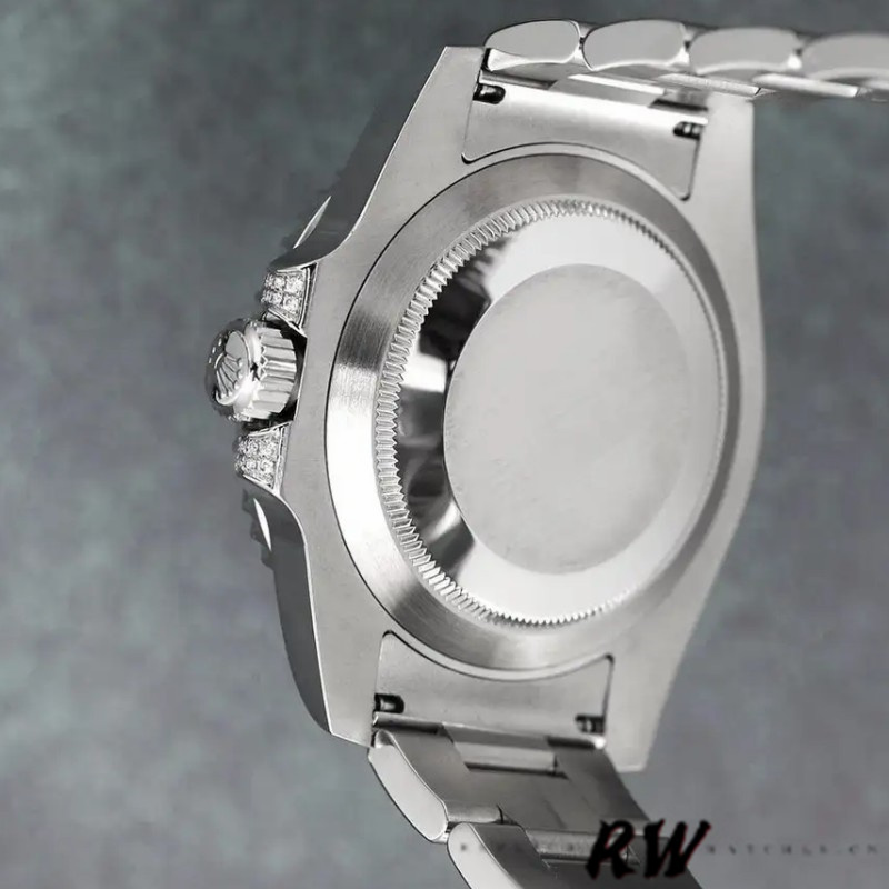 Rolex Submariner Date 116610LN Custom Diamond Stainless Steel Green Dial 40MM Mens Replica Watch