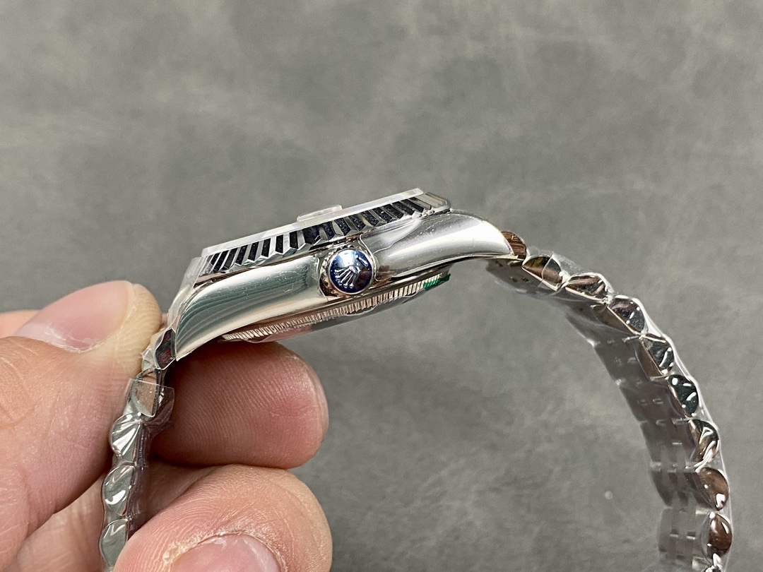 Rolex Datejust 279174 Stainless Steel Silver Roman Numeral Dial 28mm Lady Replica Watch