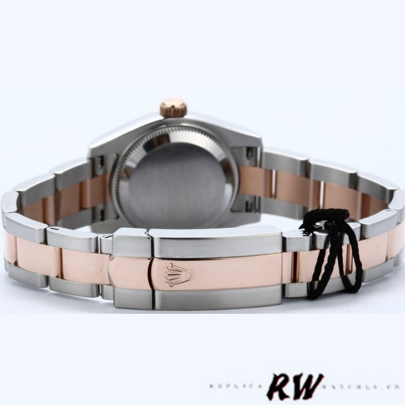 Rolex Datejust 179161 Stainless Steel and Everose Gold Chocolate Brown Dial 26MM Lady Replica Watch