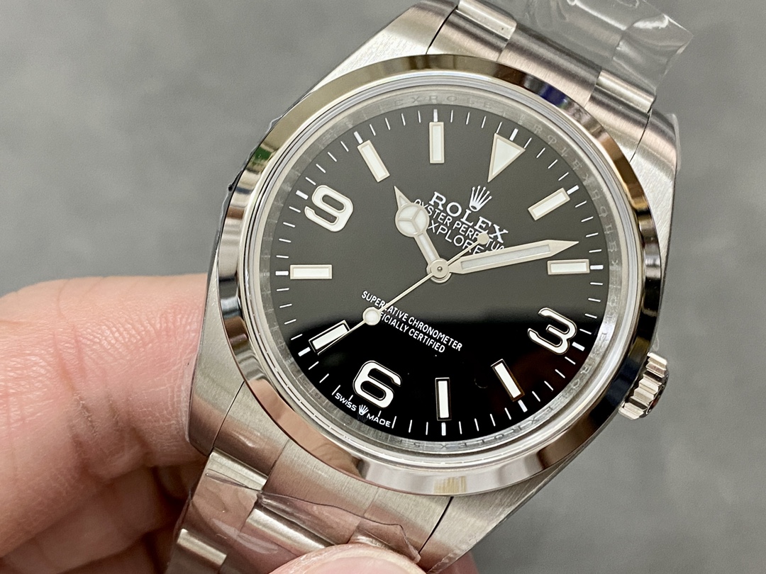 Rolex Oyster Perpetual 177200 Black Arabic Dial Domed Bezel 31mm Lady Replica Watch