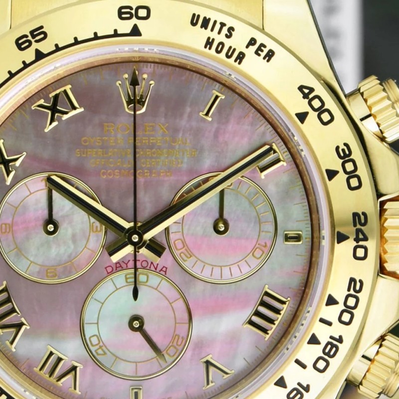 Rolex Daytona 116518 Mother of Pearl Dial 40mm Mens Replica Watch