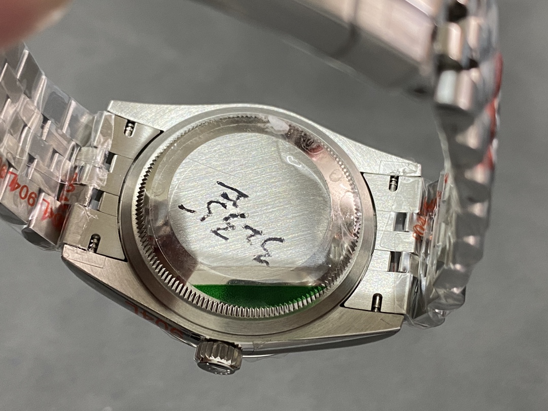 Rolex Datejust 36 Stainless Steel Mint Green Dial Jubilee M126200-0023