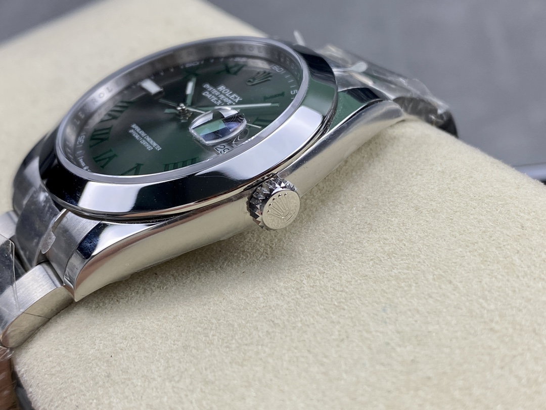 Rolex Datejust 41 Oyster Stainless Steel Slate M126300 0013 Men's Watch