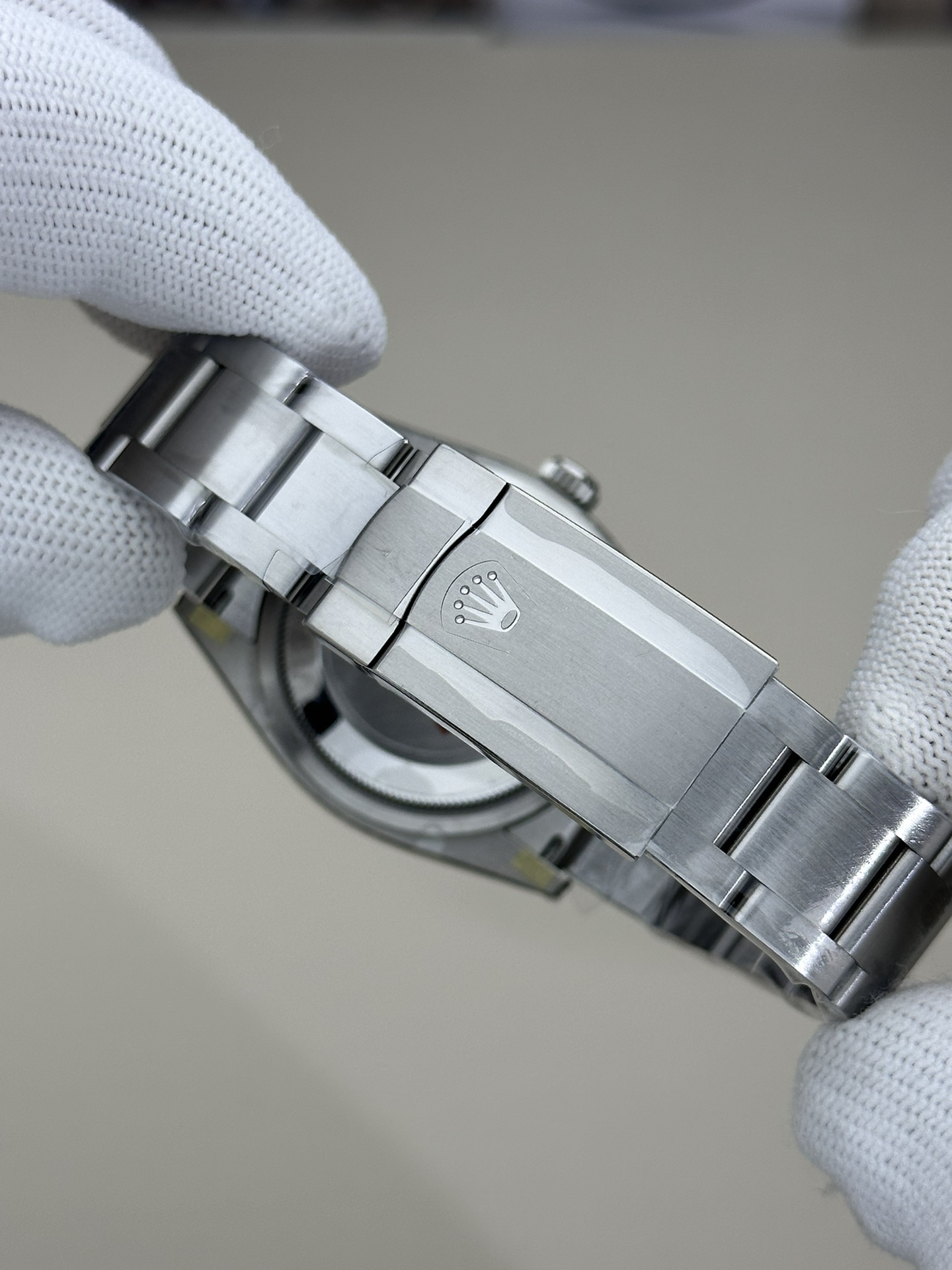 2024 Rolex Oyster Perpetual 126000 Stainless Steel Baby Blue Dial Replica Watch