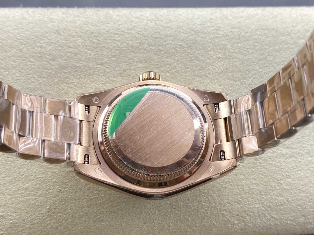 Rolex Datejust 28mm Everose Gold 279135RBR 0001 Chocolate 17 Diamond President Lady