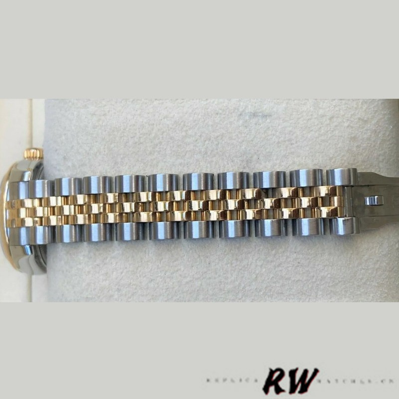 Rolex Datejust 179173 Mother Of Pearl Black Dial 26MM Lady Replica Watch