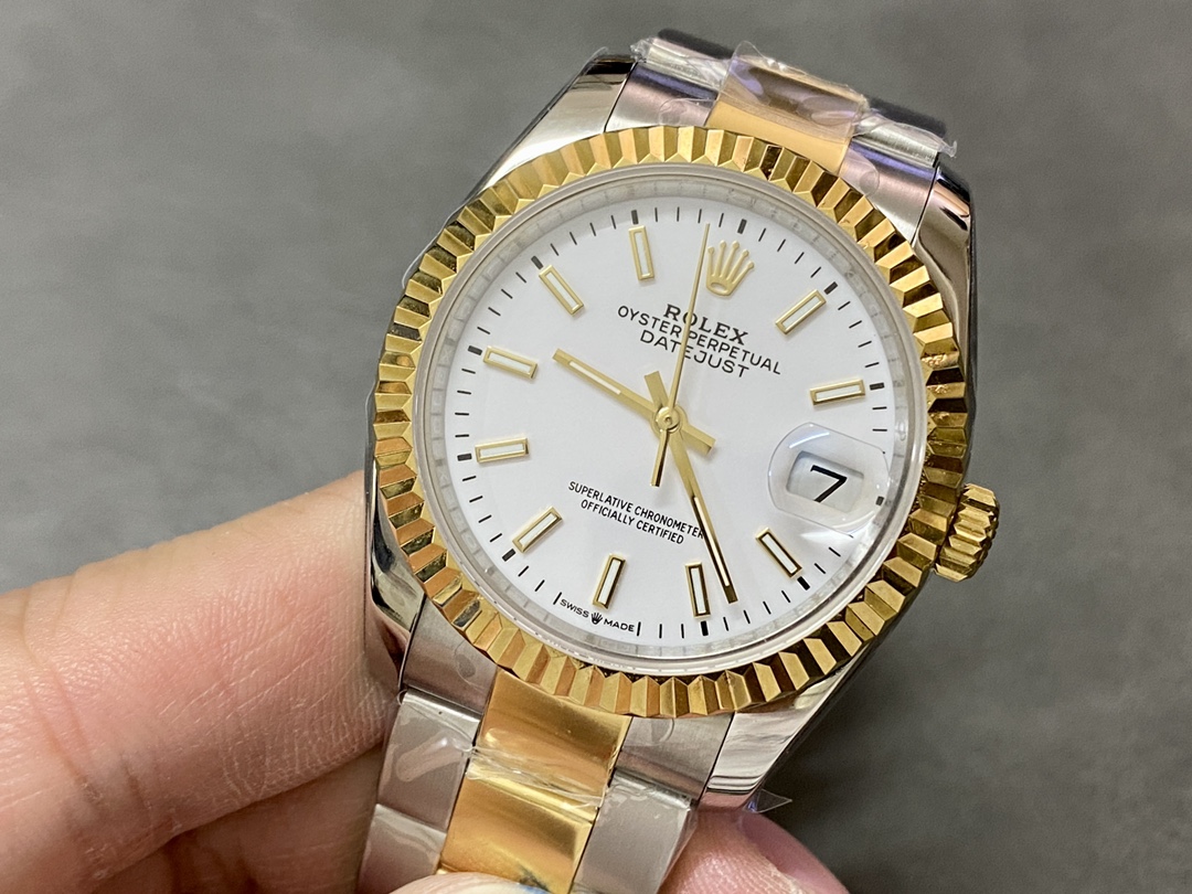 Rolex Datejust 126233 0020 White Index Dial 36MM Unisex Replica Watch