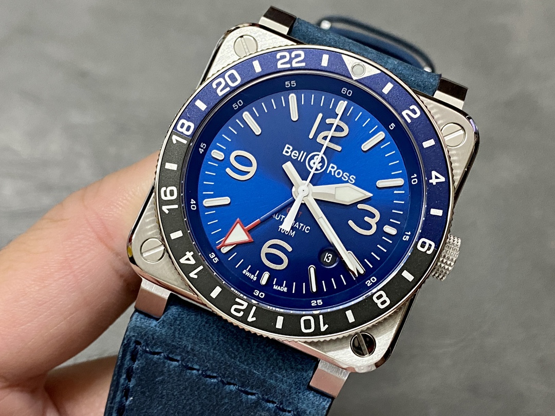 Bell & Ross BR 03 93-BL-STSCA Blue