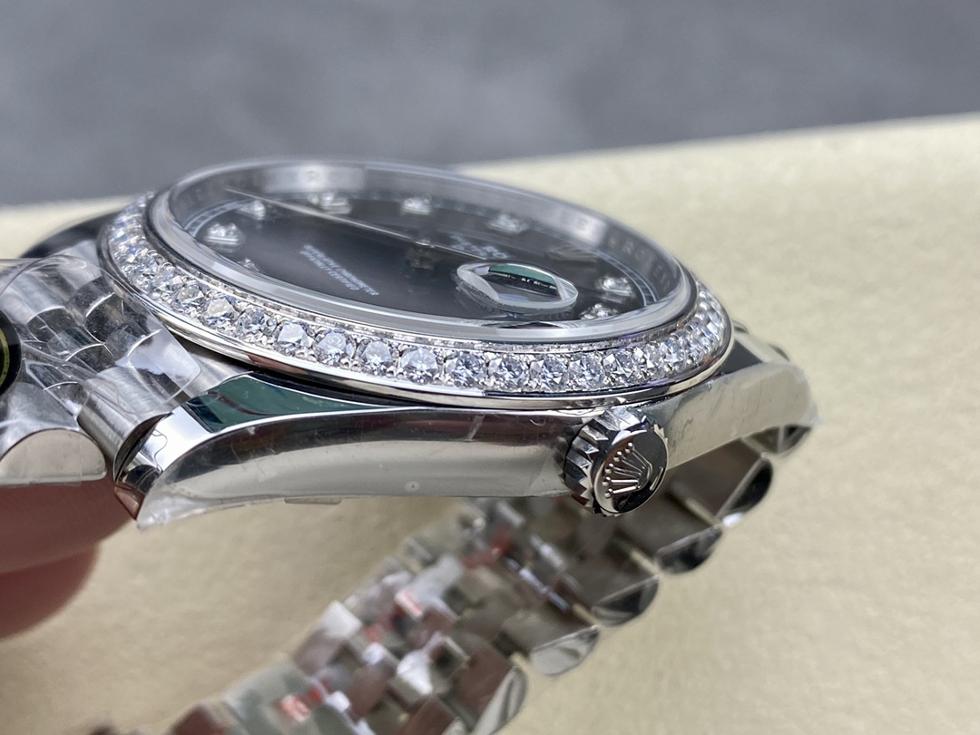 Rolex Datejust Stainless Steel 126284RBR 0019 Black Diamond Jubilee