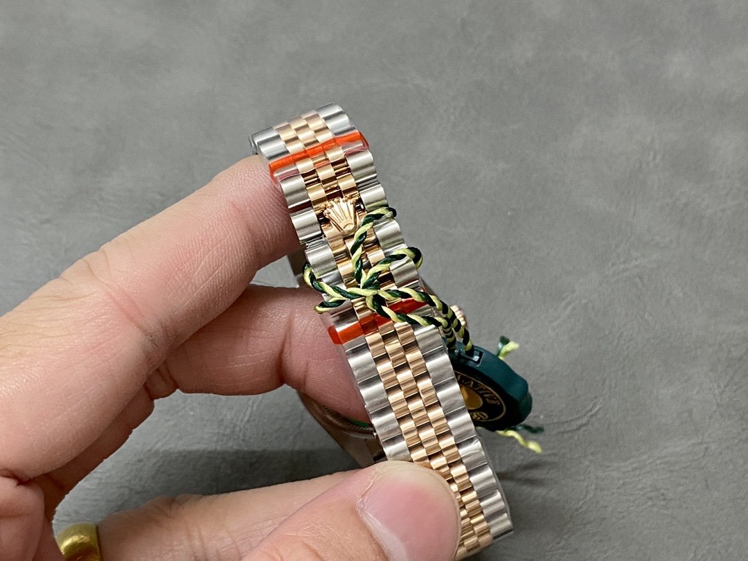 Rolex Datejust 28 Rose Dial Purple Gold m279381rbr 0015 Lady Watch